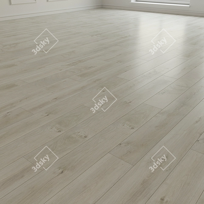 Oak Leaf Laminate Flooring 3D model image 2