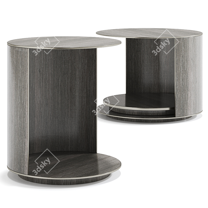 Sleek Minotti RICHER Coffee Table 3D model image 1