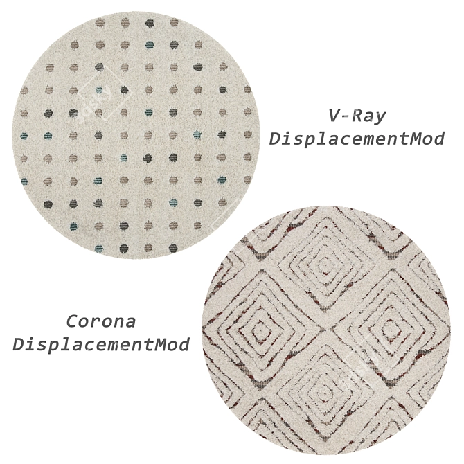 Rugs Set: Round Carpets Bundle

Stylish carpets, multiple variations, compatible with popular 3D software. 3D model image 2