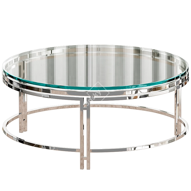 Modern Andros Coffee Table 3D model image 2