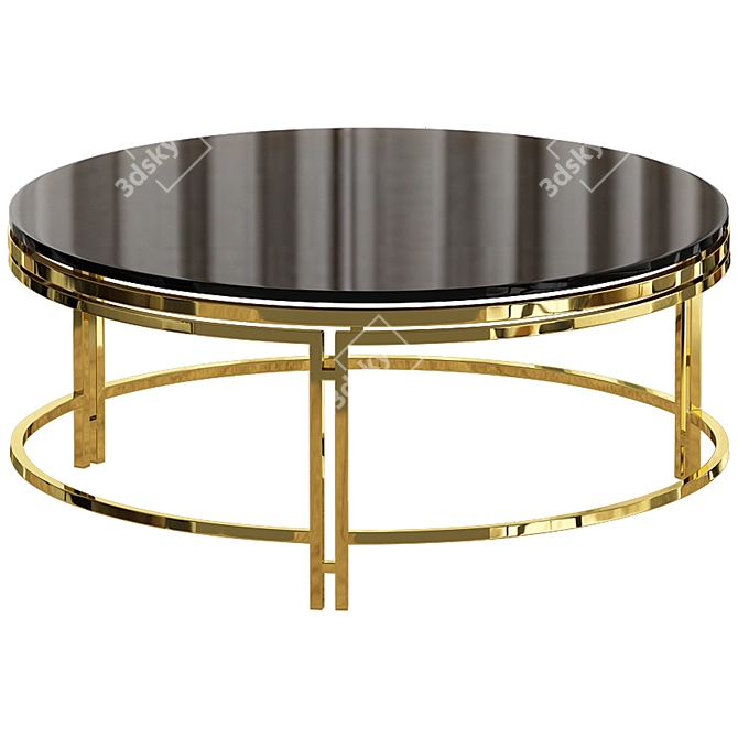 Modern Andros Coffee Table 3D model image 3