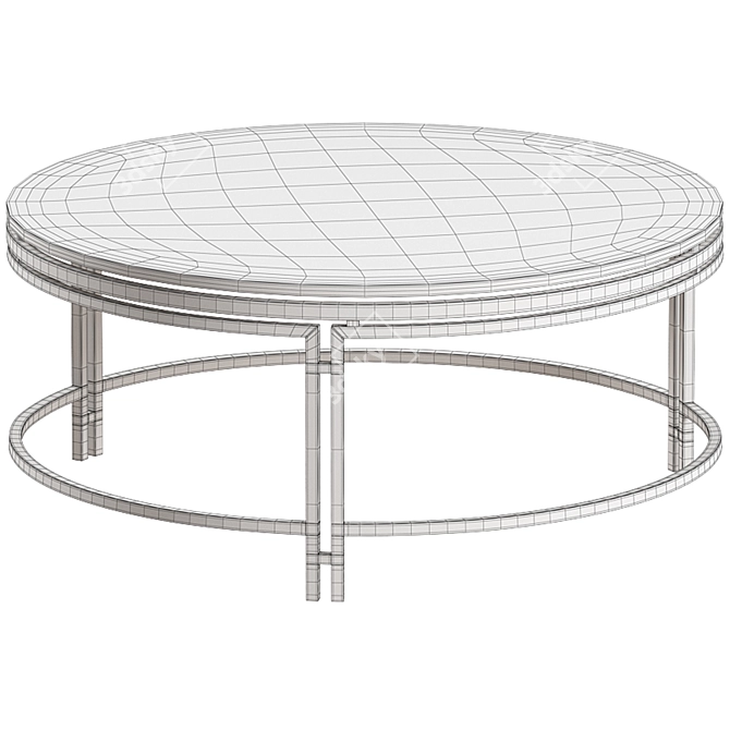 Modern Andros Coffee Table 3D model image 4