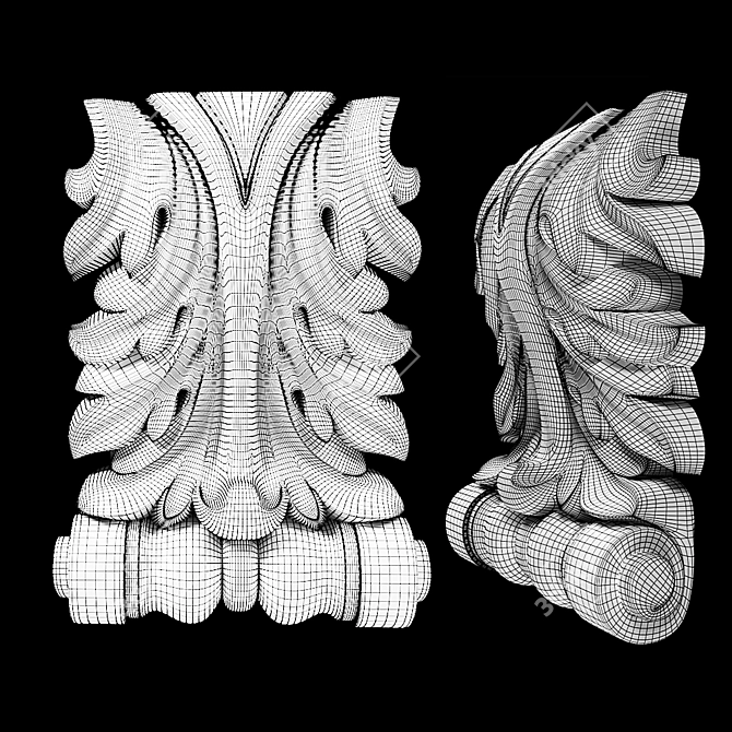 Precision CNC Cutting Model: Kronshtein 6456 3D model image 2