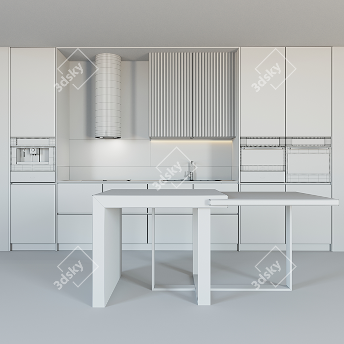  Modern Kitchen Design Vol08 3D model image 6