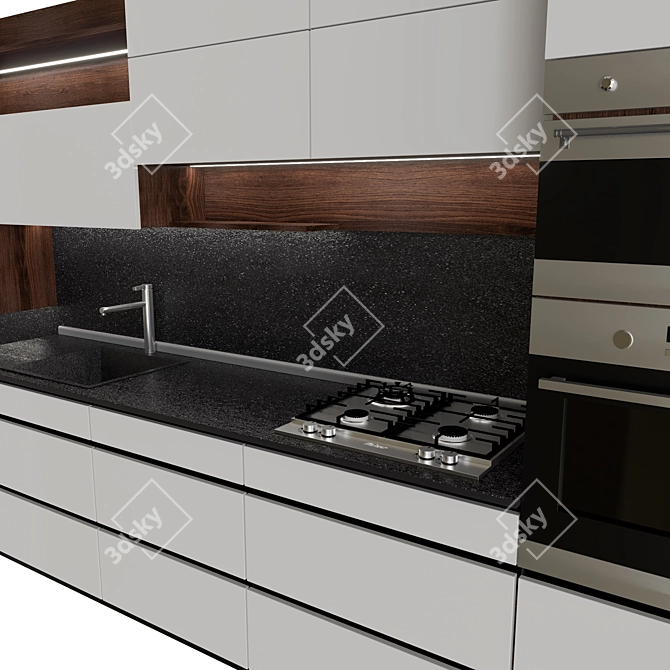2015 Kitchen: Modern, Versatile, High-Quality 3D model image 3