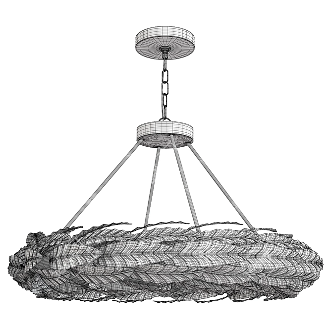 Apollo Small Chandelier: Elegant Illumination for Any Space 3D model image 2