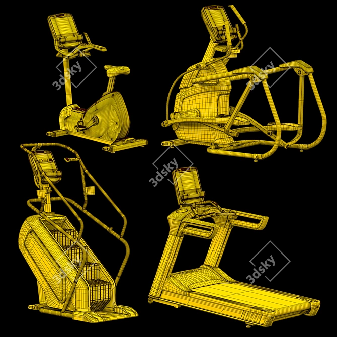 Ultimate Performance Matrix Gym 3D model image 6