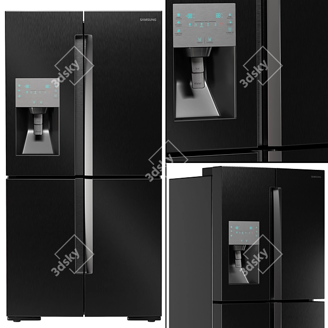 SAMSUNG Home Appliances Set: Stylish and Functional 3D model image 5