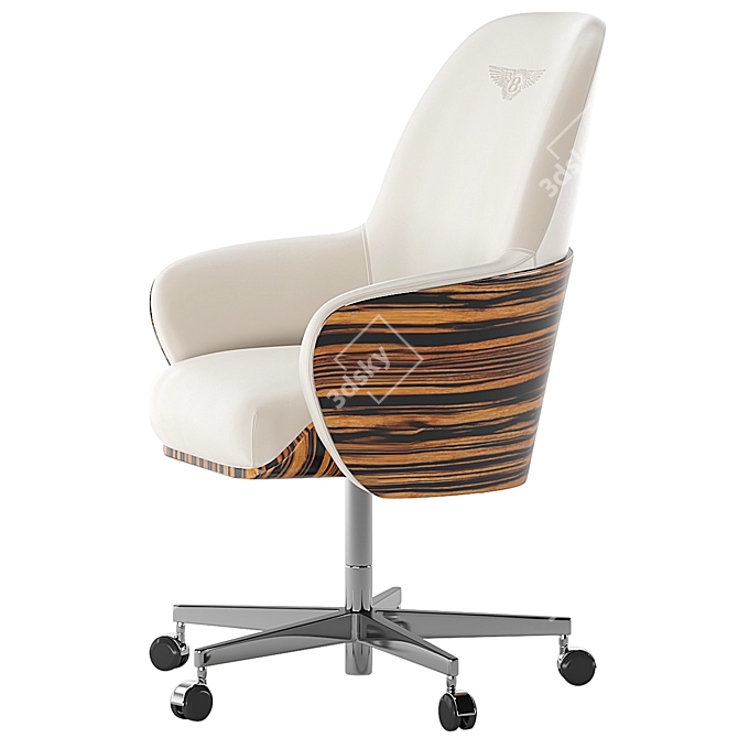 Luxury Office Chair | Kingston Series 3D model image 2