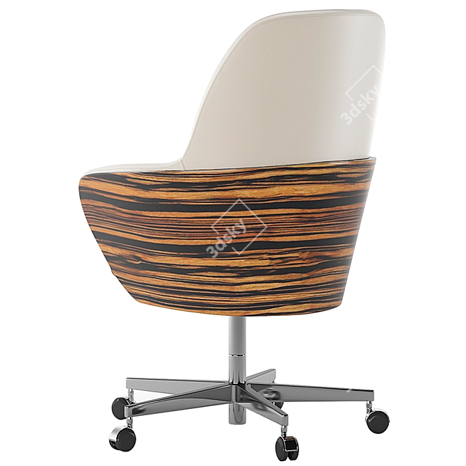 Luxury Office Chair | Kingston Series 3D model image 3