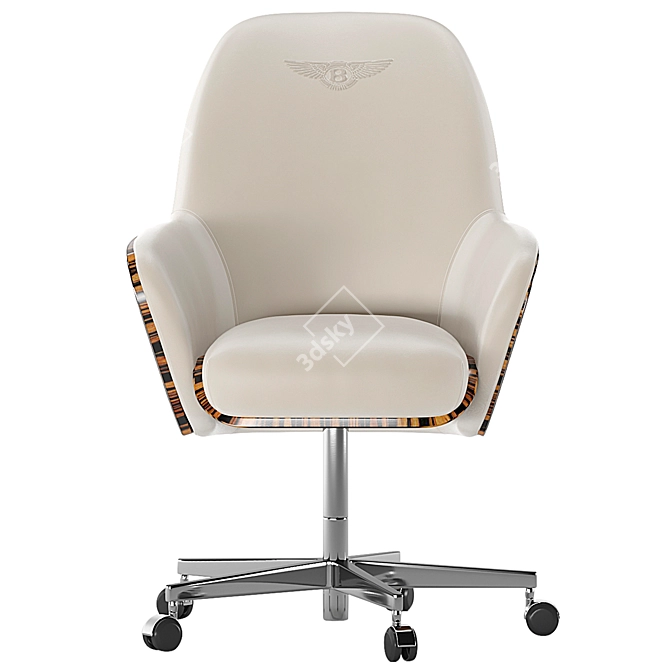 Luxury Office Chair | Kingston Series 3D model image 4