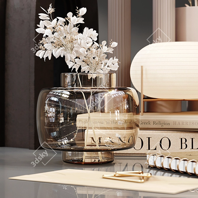 Elegant Decor Set: Detailed, High Quality 3D model image 3