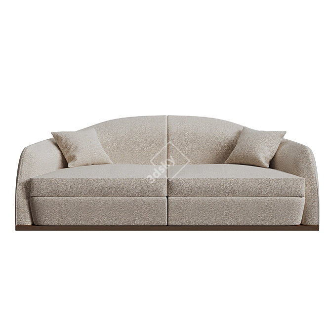 Lazio Modular Sofa by Nextform 3D model image 2