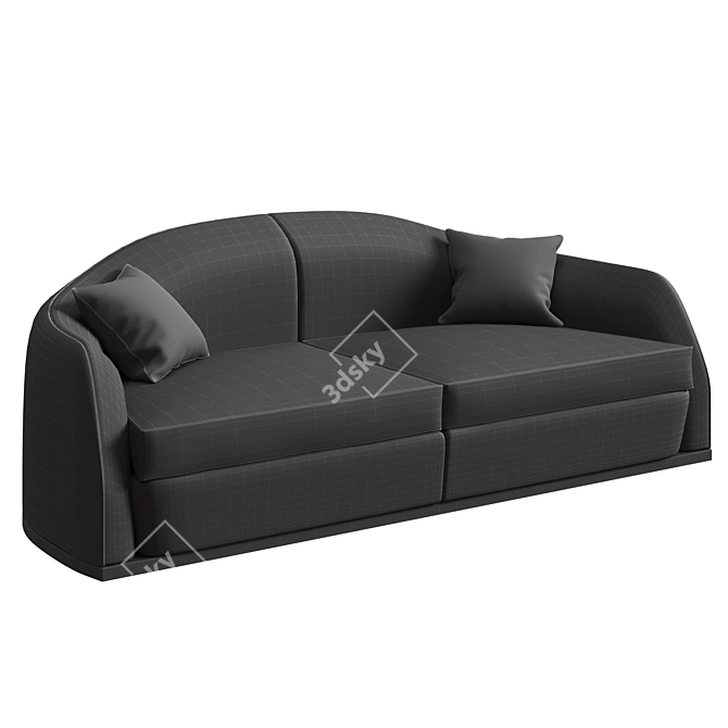 Lazio Modular Sofa by Nextform 3D model image 5