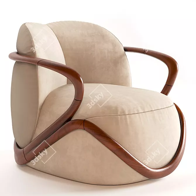 Giorgetti Hug: Stylish 2014 Design 3D model image 2