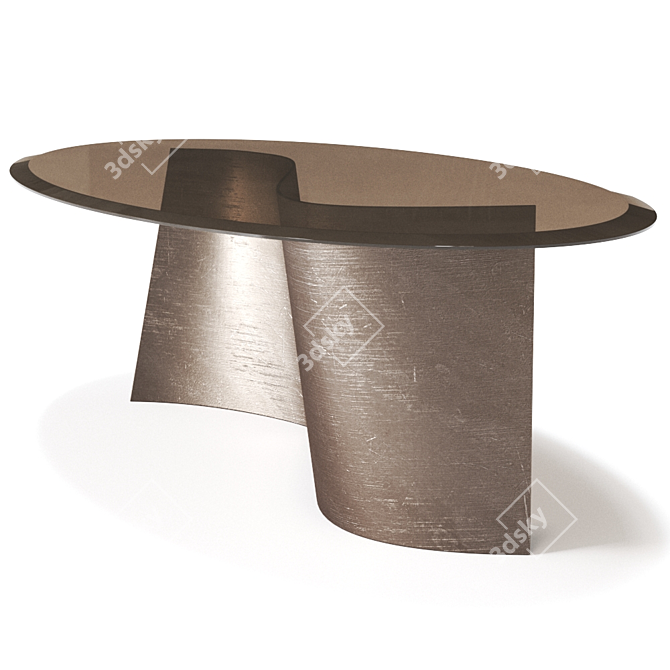 Reflex ESSE 40 Coffee Table: Sleek and Stylish Living Room Focal Point 3D model image 2