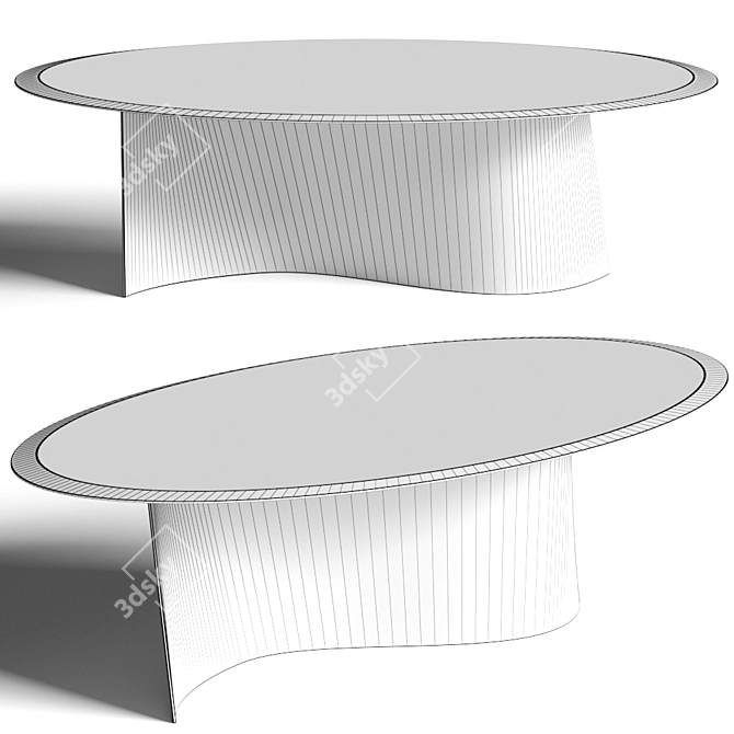 Reflex ESSE 40 Coffee Table: Sleek and Stylish Living Room Focal Point 3D model image 5