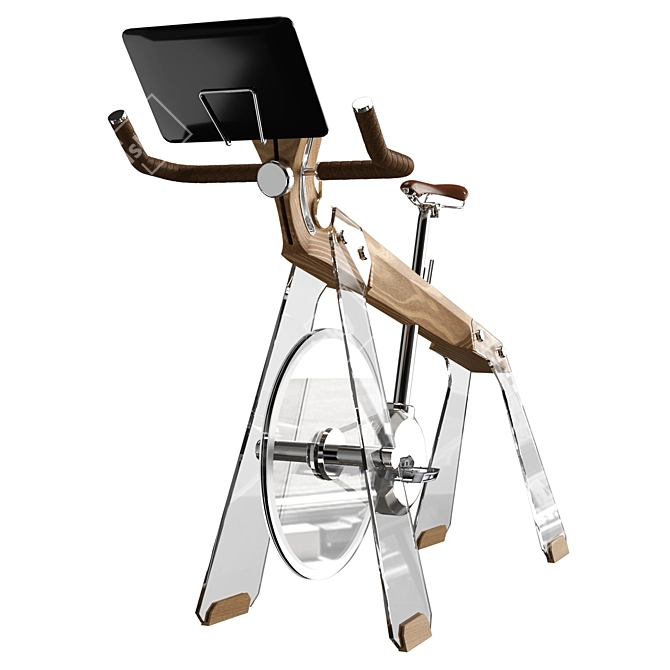 Sculptural Indoor Bike: Fuoripista 3D model image 3