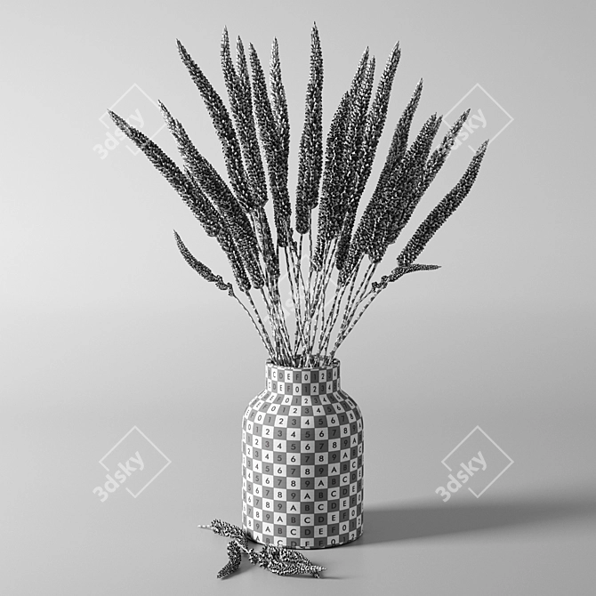 Elegant Vase: Modern Decor 3D model image 6