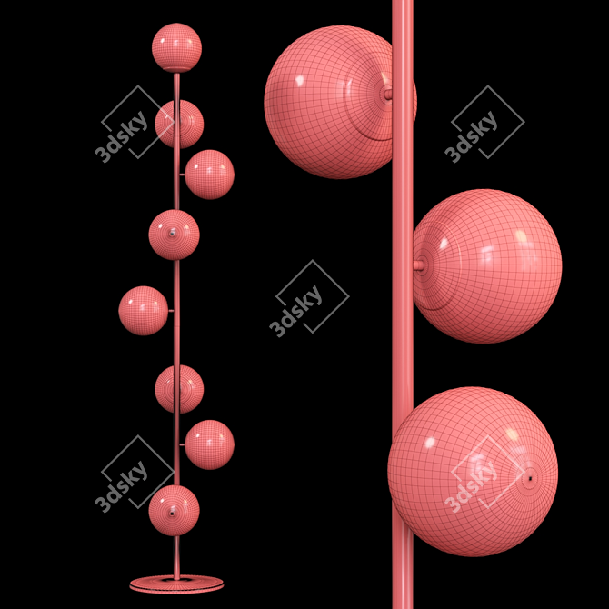 Versatile Stand Light for All Your Needs 3D model image 2