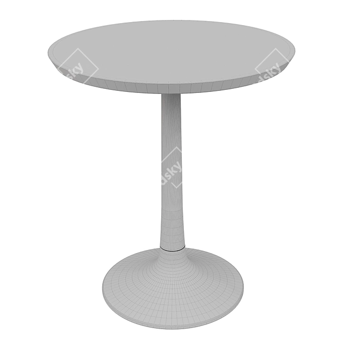 Minimalist Coffee Table 3D model image 3