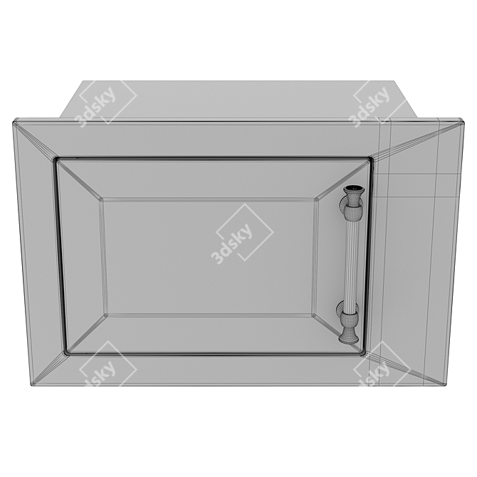 Sleek and Efficient Electrolux  Microwave 3D model image 6