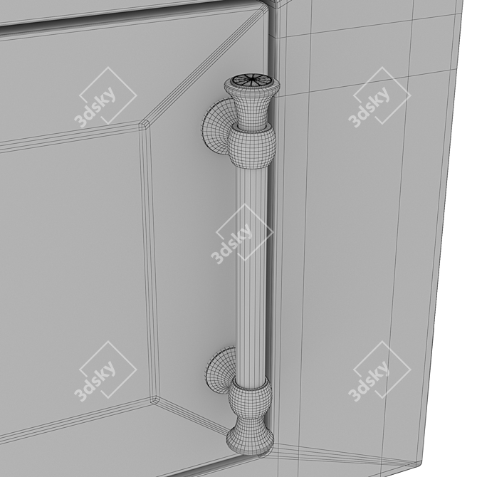 Sleek and Efficient Electrolux  Microwave 3D model image 7