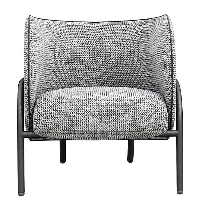 Elegant Royce Armchair - Modern Design 3D model image 7