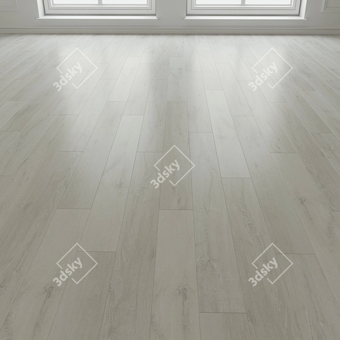 3D Laminate Board - Oak Helsinki 3D model image 1