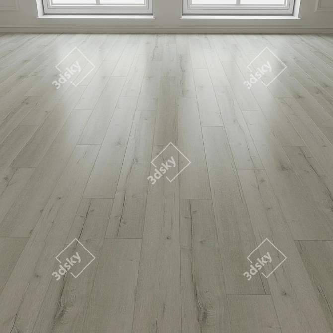 Oak Bari Laminate Board 3D model image 3