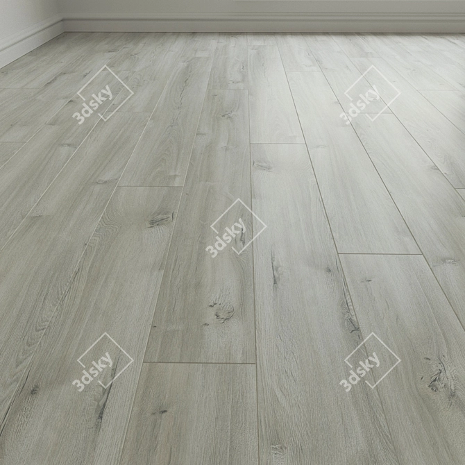 Andorra Oak Laminate Flooring 3D model image 1