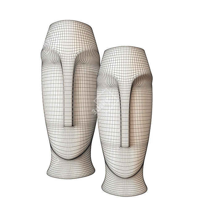 Elegant Vase, High Resolution 3D model image 6