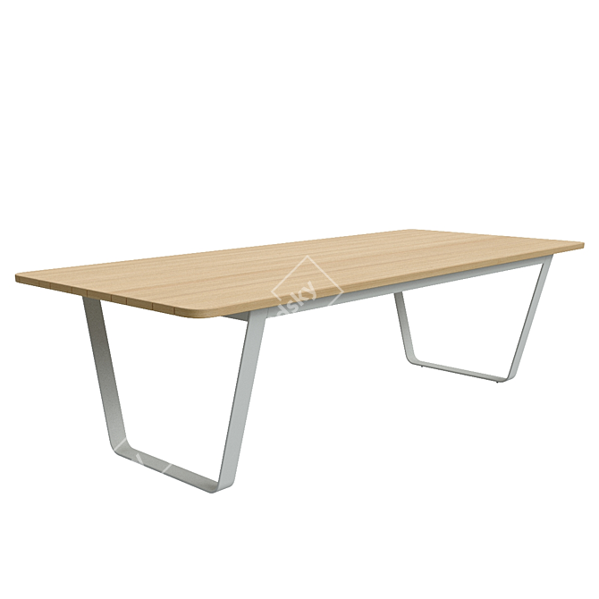 Exquisite Air Dining Table 3D model image 2