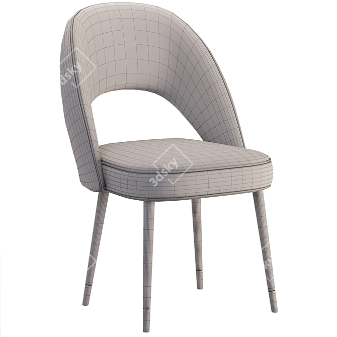 Modern Armchair: 3Ds Max 2014 Corona 3 3D model image 3