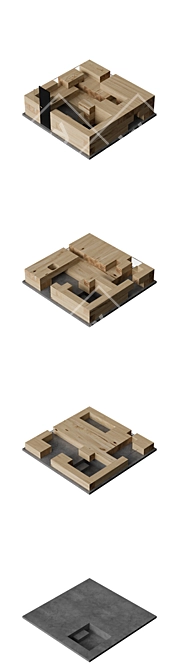 Kumamoto Wooden House: Soulful Design 3D model image 3