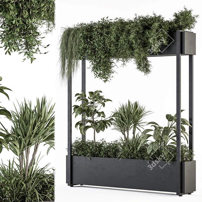 Green Oasis: Indoor Plant Set 3D model image 2