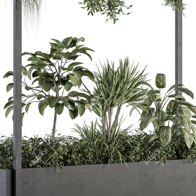 Green Oasis: Indoor Plant Set 3D model image 3