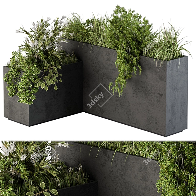 Evergreen Oasis - Outdoor Plant 248 3D model image 1