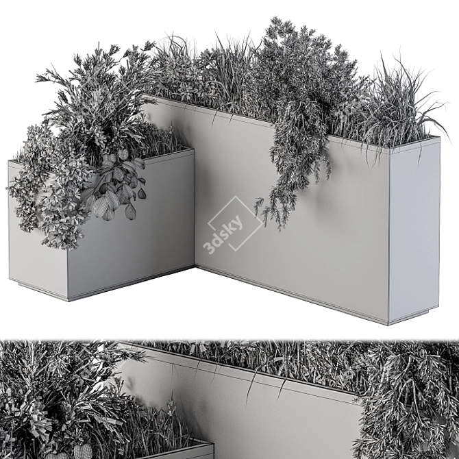 Evergreen Oasis - Outdoor Plant 248 3D model image 4