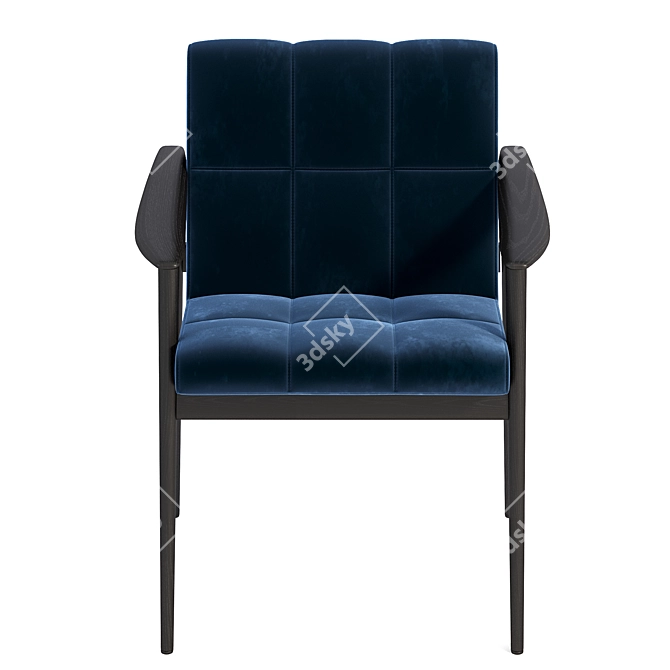 Fynn Dining Chair by Minotti 3D model image 3