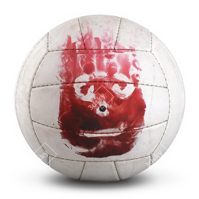 Wilson Cast Away Ball 3D model image 1