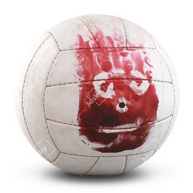 Wilson Cast Away Ball 3D model image 2