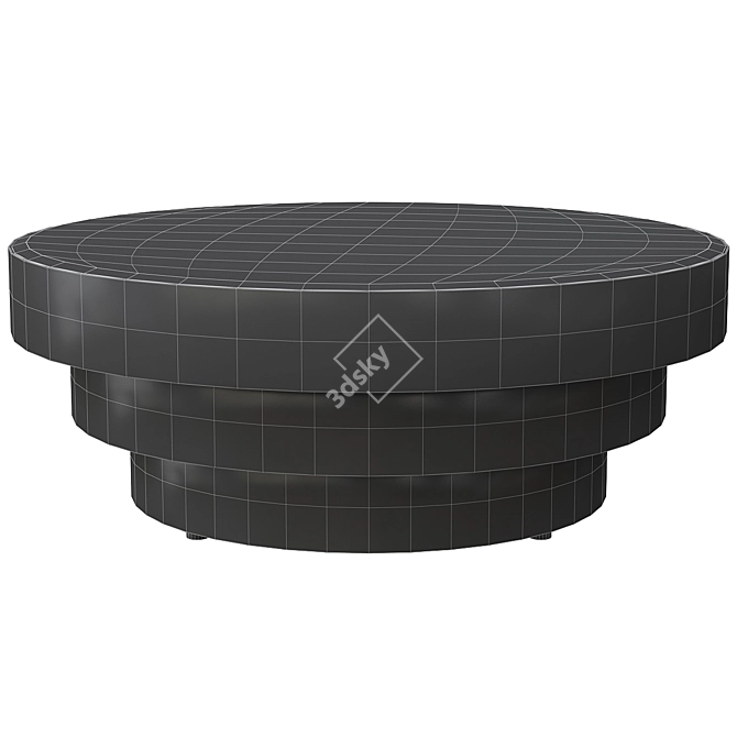 Modern Sinclair Coffee Table 3D model image 2