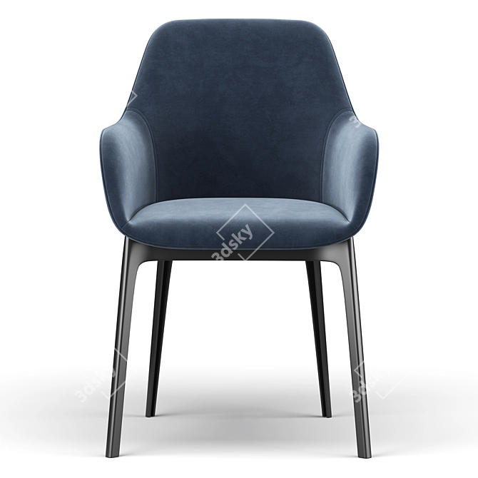 Clap Chair: Revolutionary Seating Solution 3D model image 4