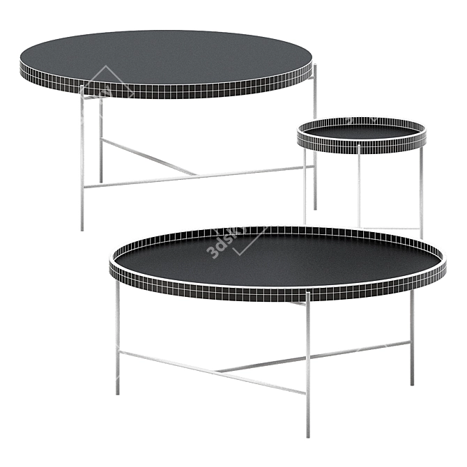 Modern Globe Coffee Tables 3D model image 3