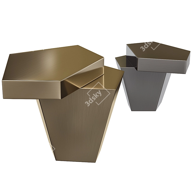 Calabasas Coffee Table 3D model image 1