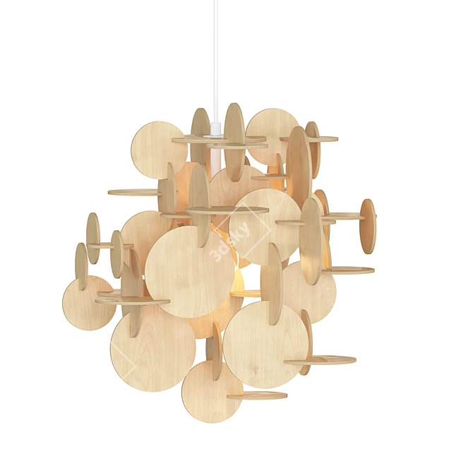 Modern Minimalist Pendant Light 3D model image 3