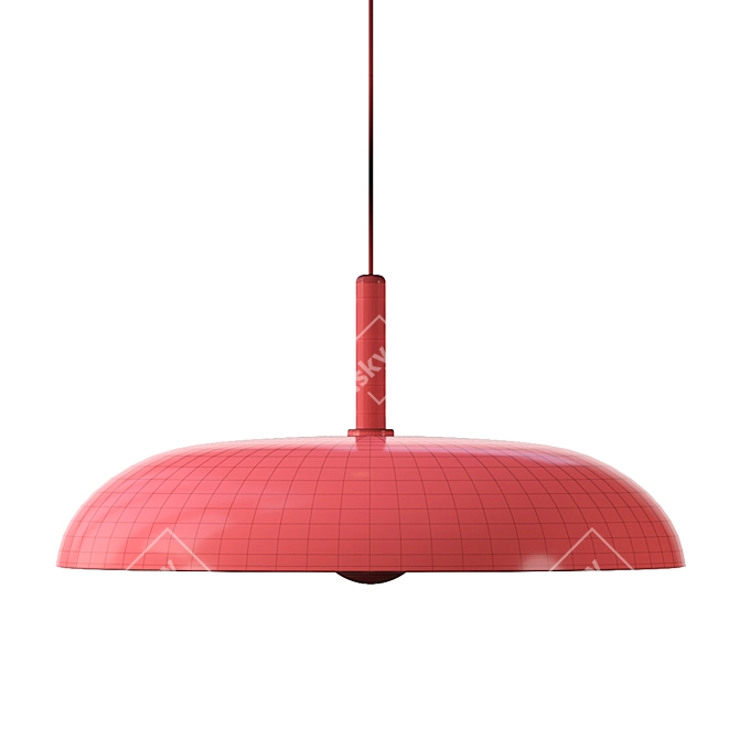 Modern Metal Pendant Light 3D model image 3