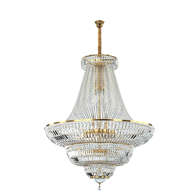 Luxury Diana Chandelier 3D model image 1