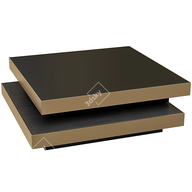 Modern Shelton Coffee Table with Chic Design 3D model image 1